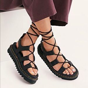 Dr. Martins Platform Lace-up Sandals
